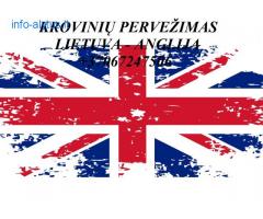 Perkraustymo paslaugos ANGLIJA-Lietuva-ANGLIJA  LT-UK-LT
