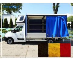 Tentiniu busiuku vežame krovinius iš Belgijos į Belgiją.