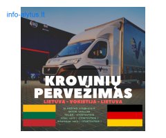 ( KROVININIS TRANSPORTAS  ) Lietuva - Vokietija - Lietuva