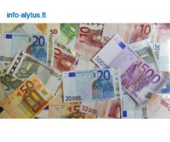 Greitas paskolos patvirtinimas per 15 minučių visoje Lietuvoje